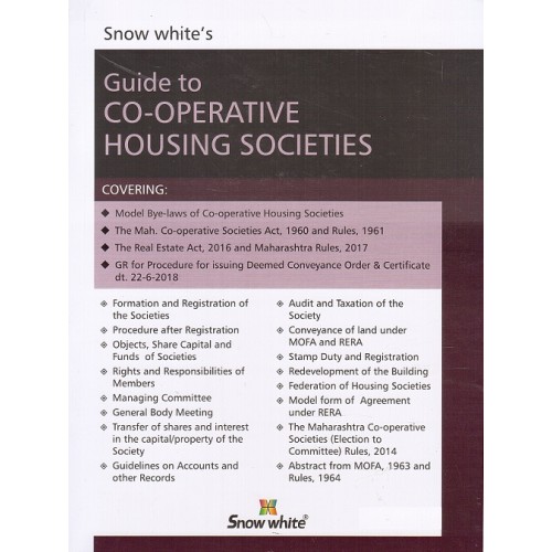 Snow White Publication's Guide to Co-operative Housing Societies 